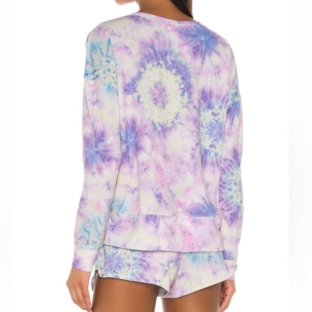 Onzie X REVOLVE High Low Sweater - Neon Tie Dye - Picture 5 of 7